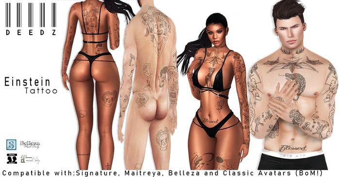 DeedZ - Einstein Tattoo