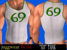juggwear BOM "69" tank in green