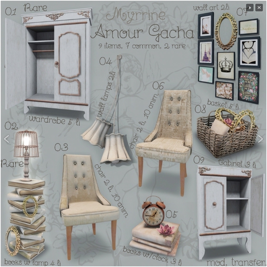 09 AMOUR GACHA - cabinet