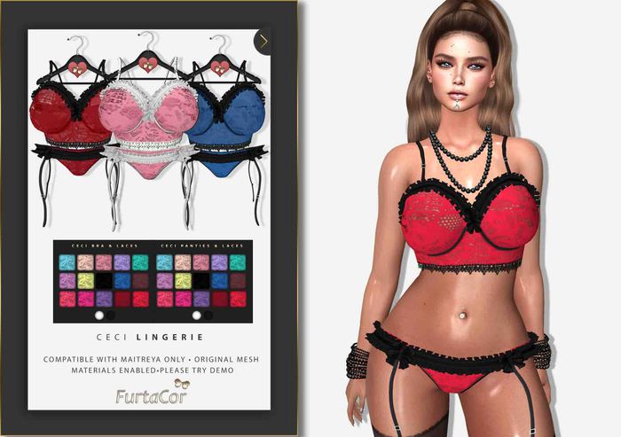 [FurtaCor Female] Ceci Lingerie