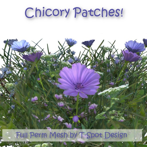 T-Spot Mesh - Chicory Patches - Full Perm - LI=0.5