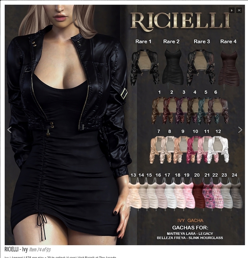 9 Ricielli - Ivy Gacha (B.Freya)
