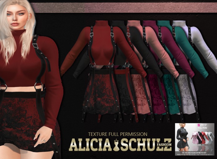 [Alicia Schulz] Texture for [ZW]Full Perm 07 skirt set 2