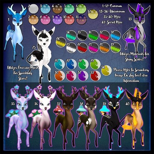 {C} Fawn Avatar Voucher {Toadstool} 37 RARE