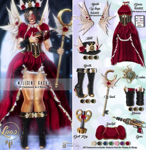 Luas Milicent Doll Key