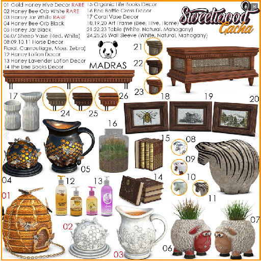 03 Honey Jar White RARE