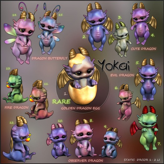 10.YOKAI - Dragonflight - Observer Dragon (violet)