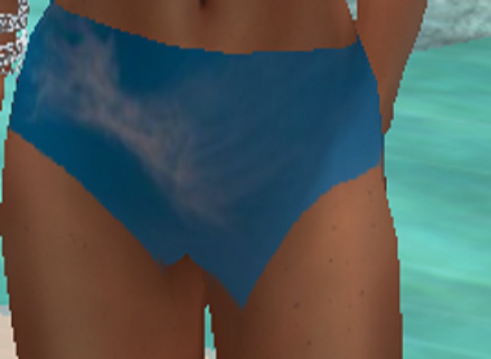 Blue Skies Booty Shorts