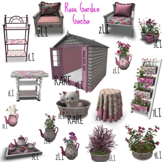 Rose garden den RARE