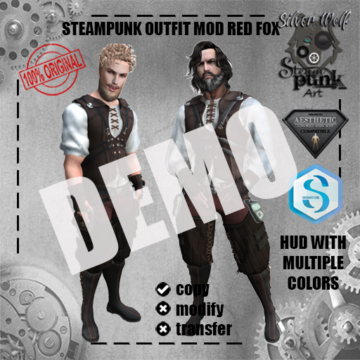 SW - Steampunk Outfit Mod Red Fox DEMO