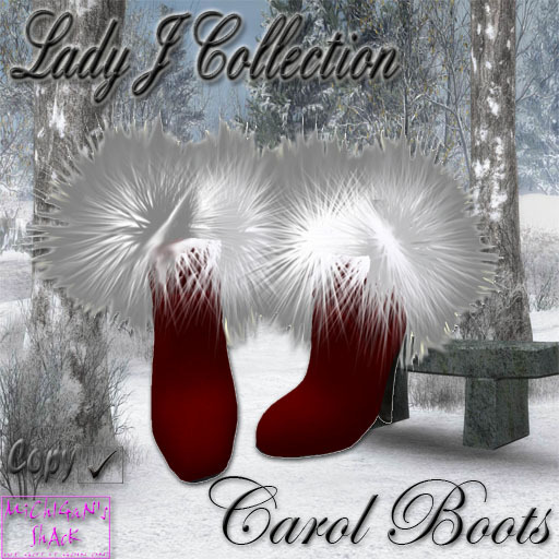 CarolRed Fur Boots