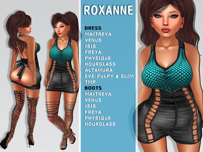 [Fashion Factory] Roxanne - Teal