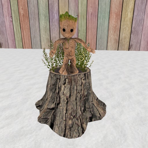 Groot Dancing on A Stump Boxed