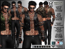 +V8 SHOP+ NIRVANA ROCKER STYLE COMPLET OUTFIT+