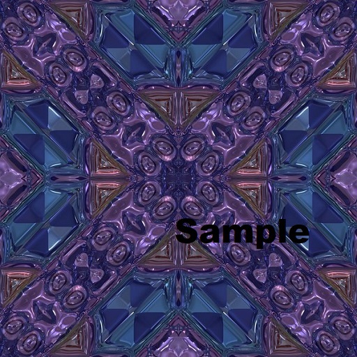 Blue & Purple Crystal Glass Texture Seamless CMT