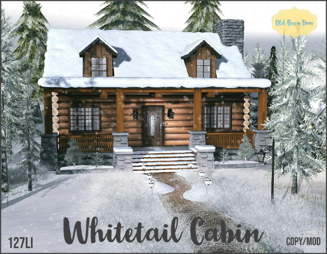 {OBD} Whitetail Cabin - Black [BOXED]