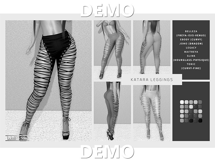 [WellMade] Katara Leggings DEMO