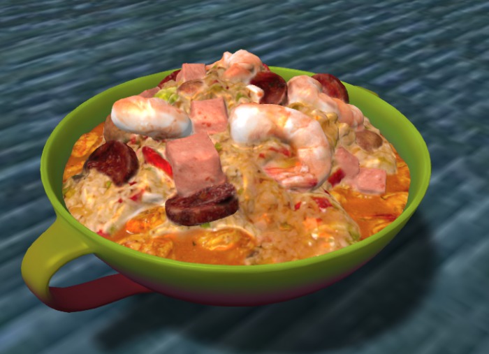 Shrimps-Cocktail in der Tasse