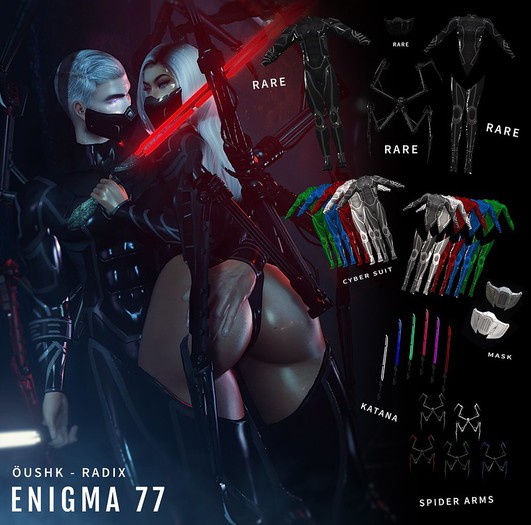 +Radix - Enigma 77 Katana - Pink