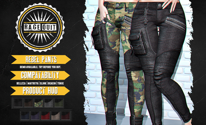 // RQ // Rebel Pants // DEMO