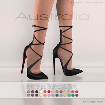 Second Life Marketplace - Essenz - Australia (All colors)