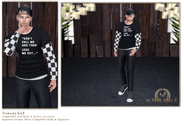 (WEAR ME) Alpha Male :NobodyX13