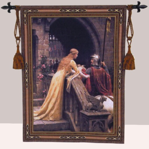 Knights Farewell Castle Tapestry Boxed