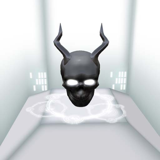 Black Flame Demon Skull Tip Jar