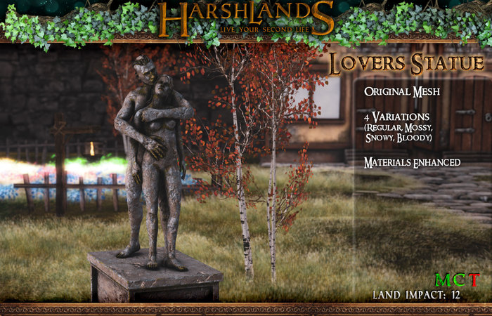 [Harshlands] Lovers Statue (BOX)