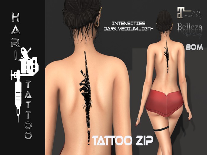 HARI TATTOO ZIP  BOX
