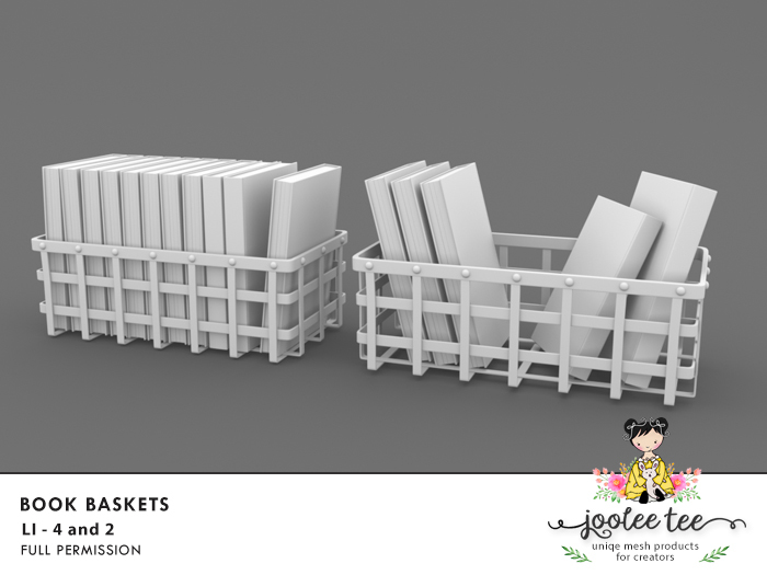 Joolee Tee Builders - Book Baskets  