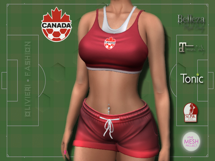 CANADA - TANK TOP & SHORTS