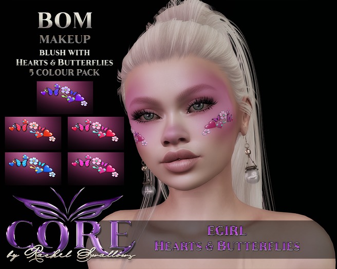 CORE *EGIRL* HEARTS & BUTTERFLIES DEMO