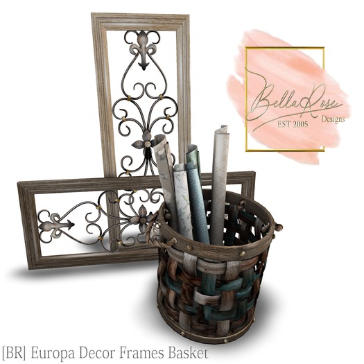 [BR] Europa Decor Frames Basket
