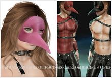 RIOT / Bird Of Prey Mask - Pink
