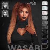 Wasabi // Kirsten Mesh Hair - B&W