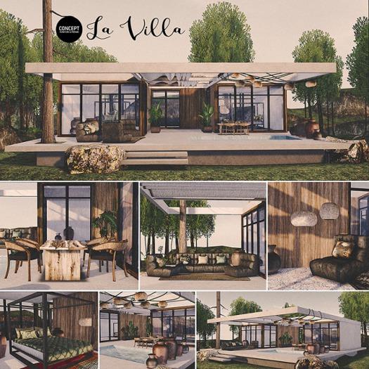 Concept}07. La Villa. BED. PG. RARE