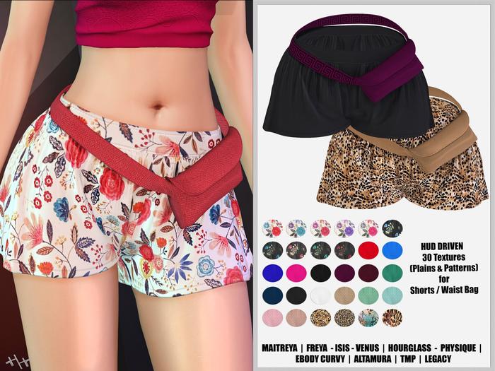 [hh] Jania Shorts w. Waist Bag