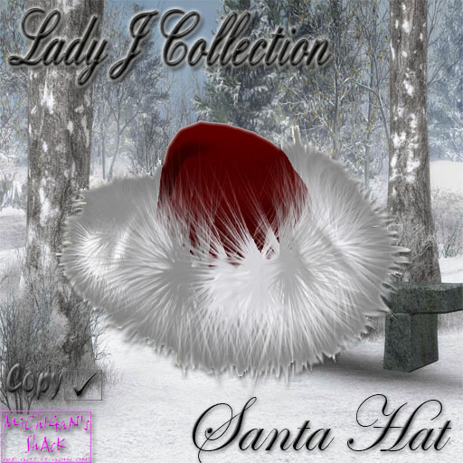 SANTA HAT IN RED 