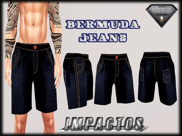 IMPACT- Jeans Shorts Aesthetic