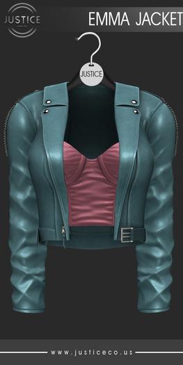 [JUSTICE] EMMA JACKET - PACIFIC