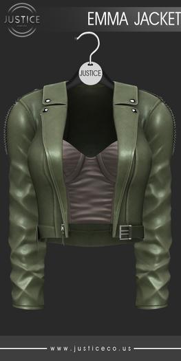 [JUSTICE] EMMA JACKET - MOSS
