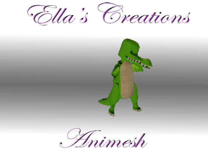 EC Loveable Alligator Animesh