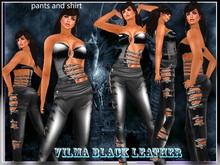 vilma leather black!!!!