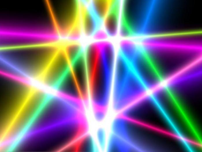 Neon Rays Texture