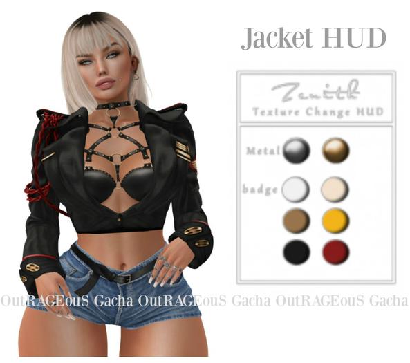 Criminal Police Jacket - Black - RARE