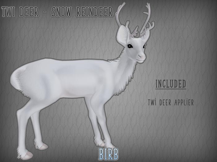 [B] TWI Deer - Reindeer // Snow