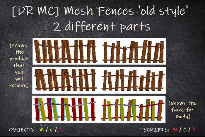 [DR MC] Vendor Mesh Fence / Zaun P 1+2 (1 Li)  {M/C}