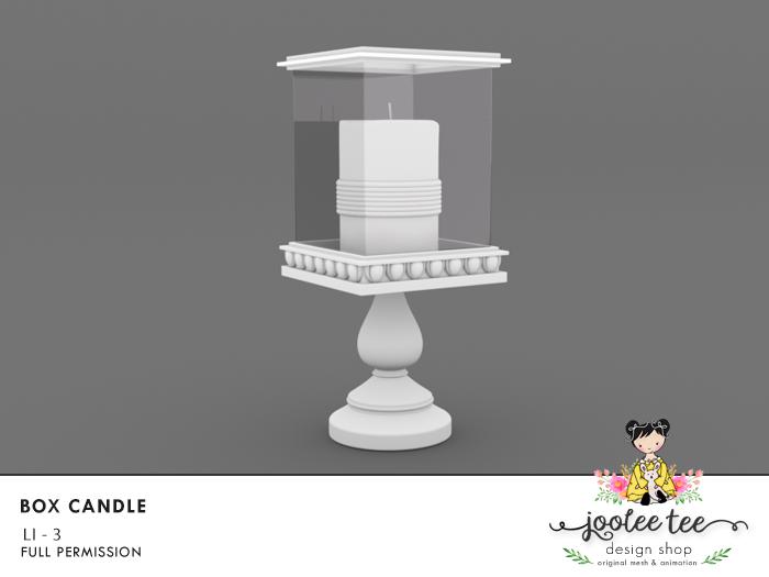 Joolee Tee Builders - Box Candle  