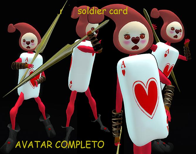 soldier card-AVATAR COMPLETO
